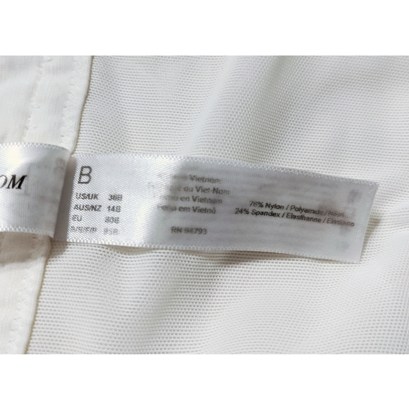 Dominique White Bustier - Picture 2 of 6